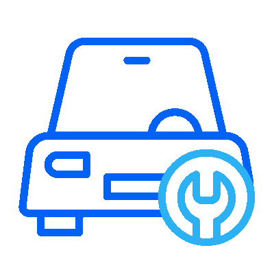 Wired outline 903 car service hover pinch
